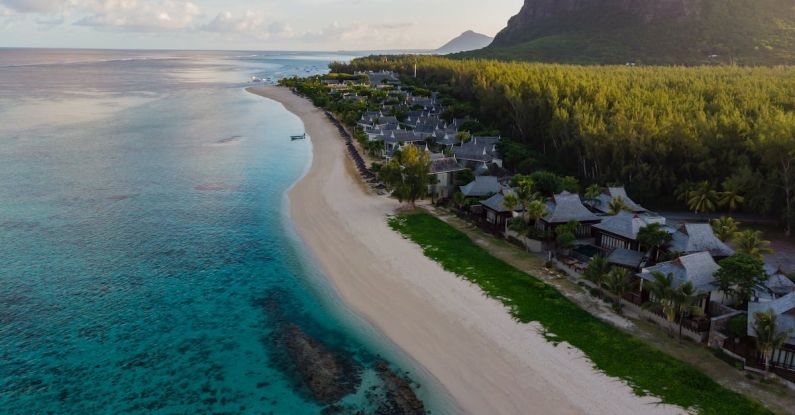 Mauritius - Aerial Photo of Island