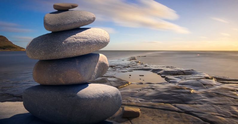 Serenity - Stacked of Stones Outdoors