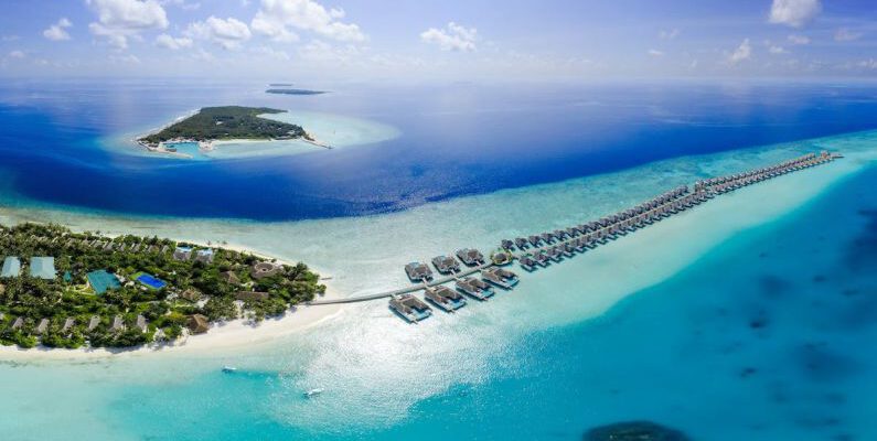 Maldives - Aerial Photography of Sand Bars